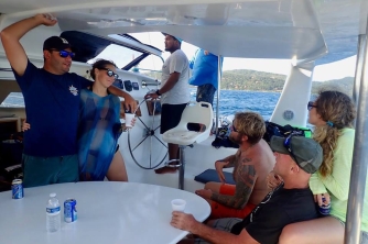 Roatan Luxury Sailing Catamaran Cruise